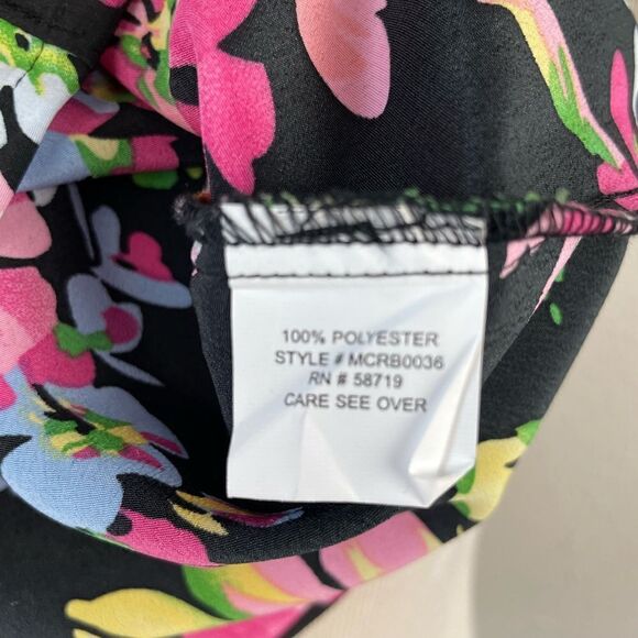 NWT Notations Snap Down Floral top Size S - Picture 8 of 8